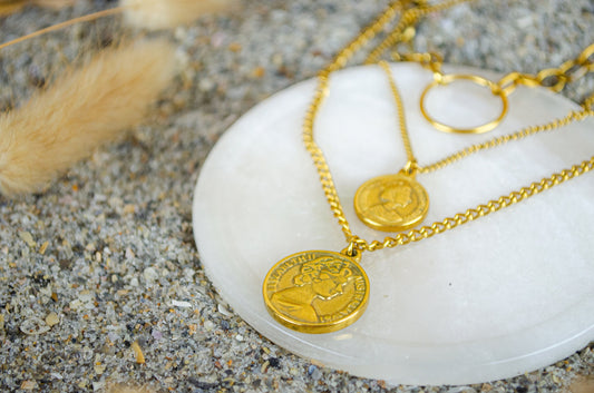 Vintage Coins Necklace