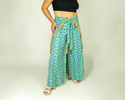Palazzo Wrap Pants