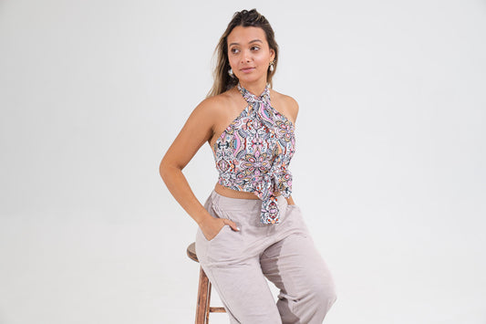 Abstract Tie Top