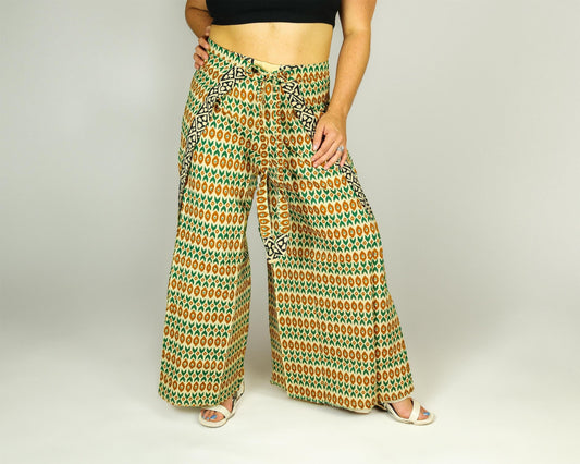 Palazzo Wrap Pants