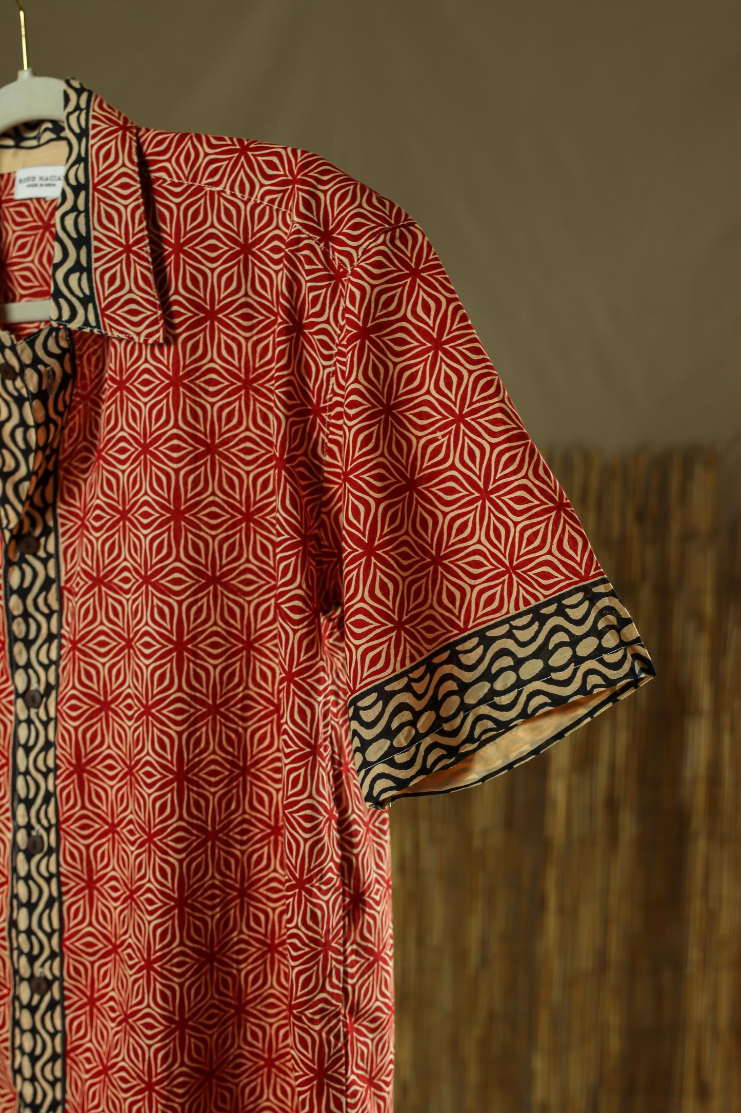 Red Mandala Men's Shirt