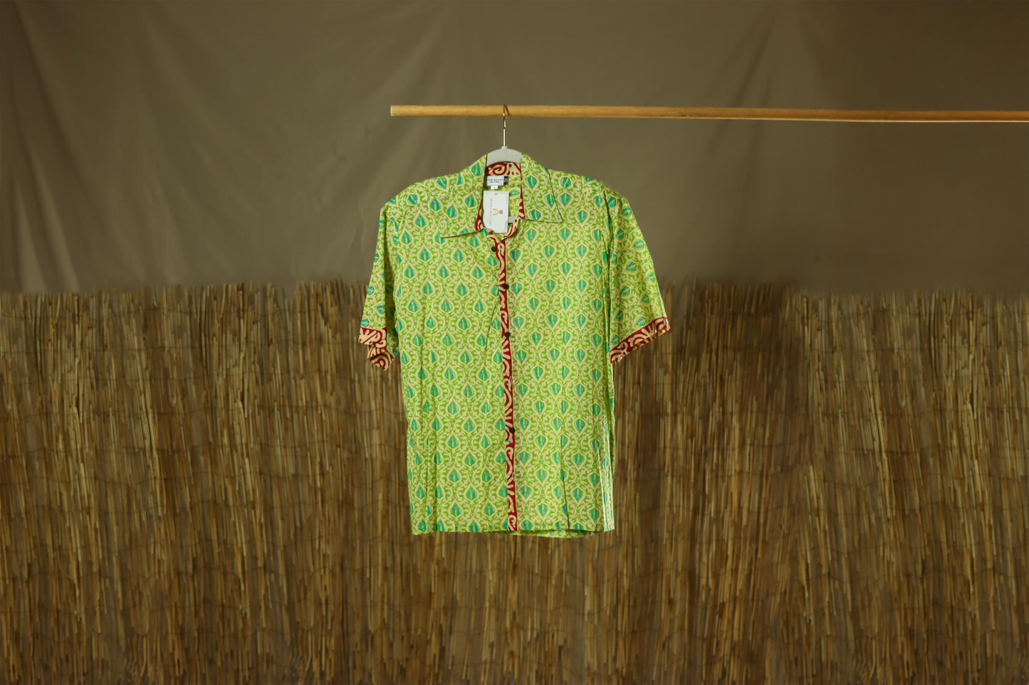 Organic Cotton Men's Shirt l Green