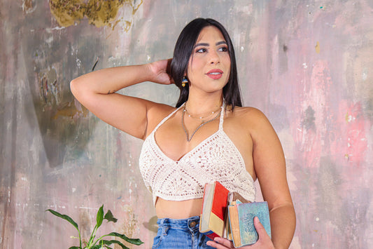 Crochet Diamond Top