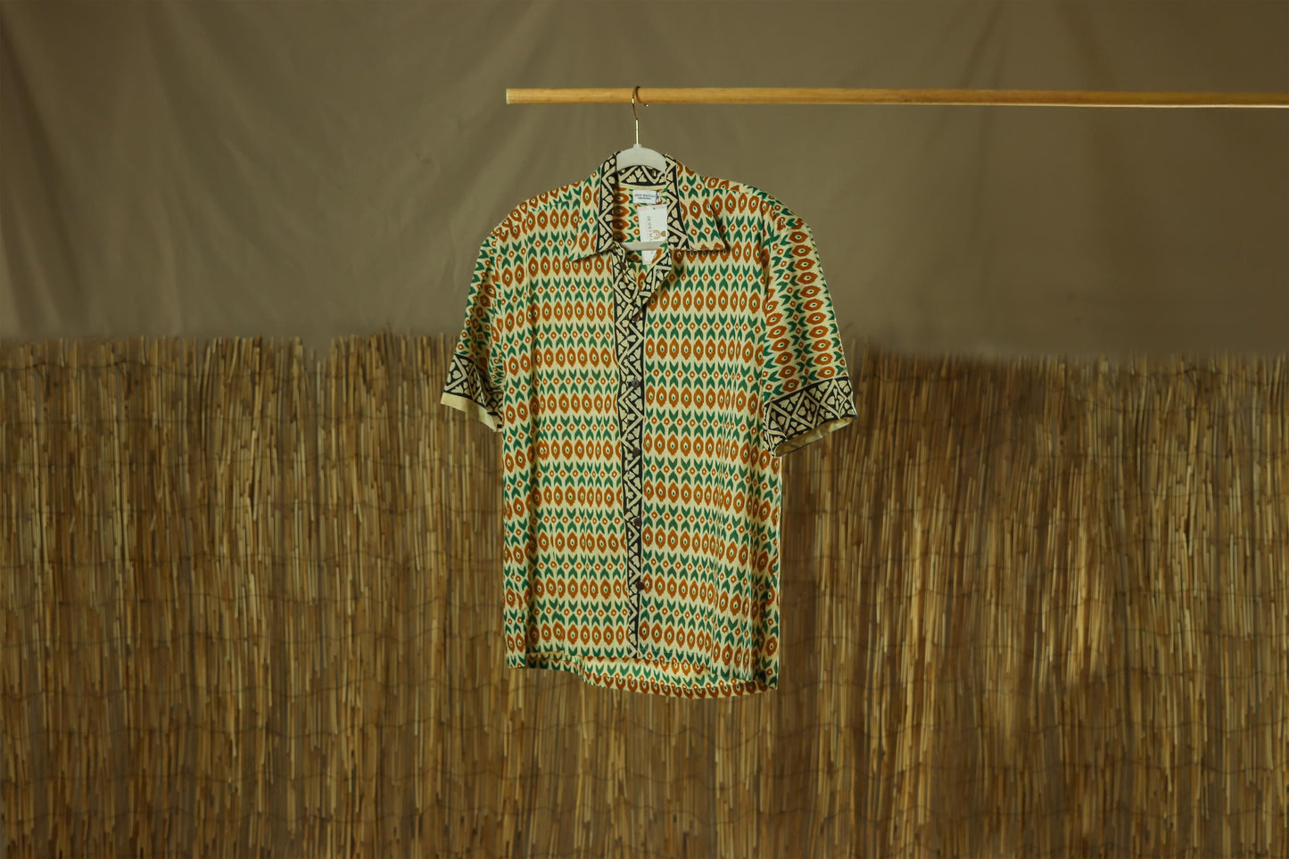 Organic Cotton Men's Shirt l Brown l Gray
