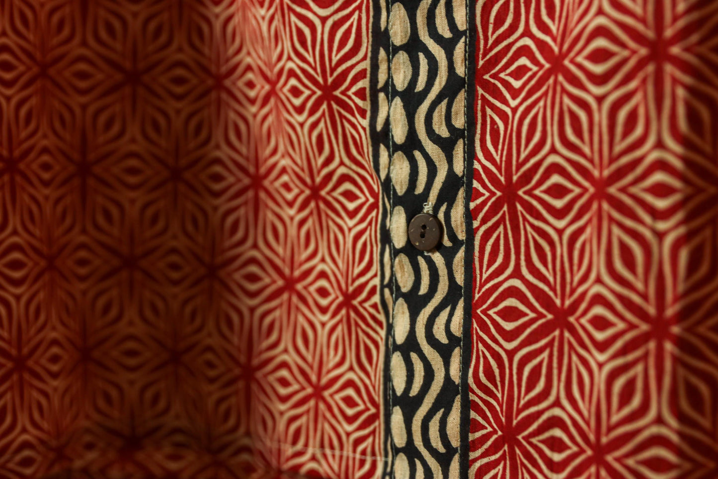 Red Mandala Men's Shirt