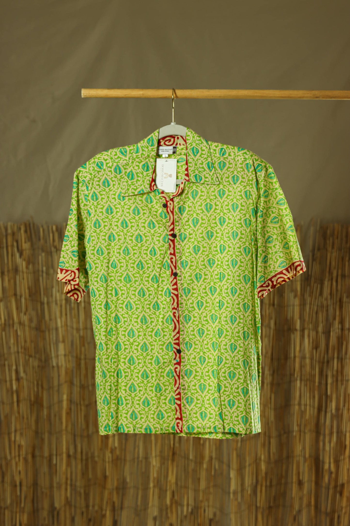 Organic Cotton Men's Shirt l Green