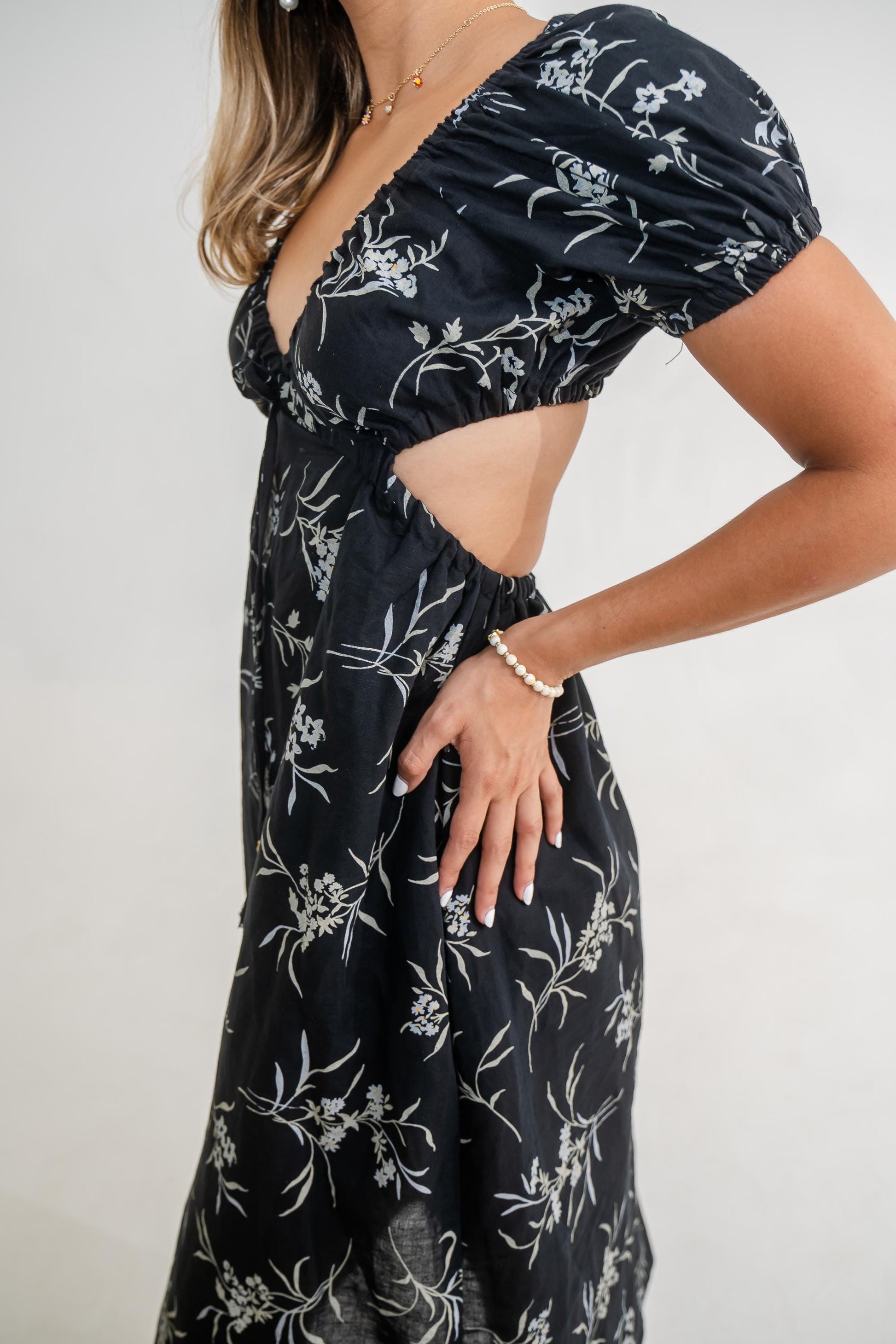 Back Cutout Dress – Boho Macian