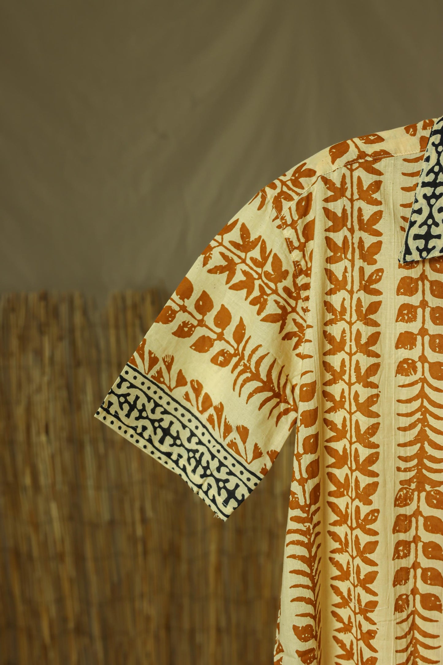 Organic Cotton Men's Shirt l Brown