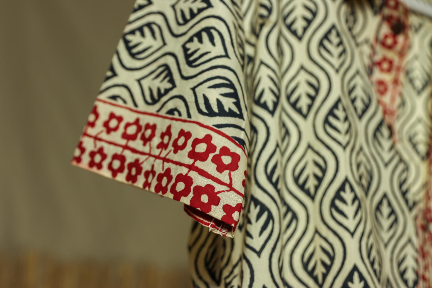 Kaftan Print Men's Shirt