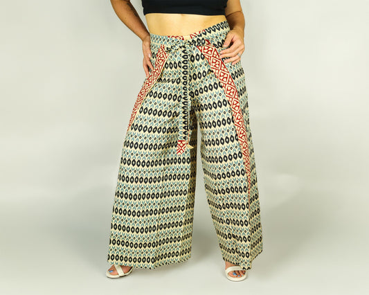 Palazzo Wrap Pants
