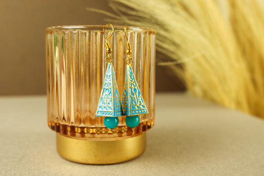 Pyramid Earrings